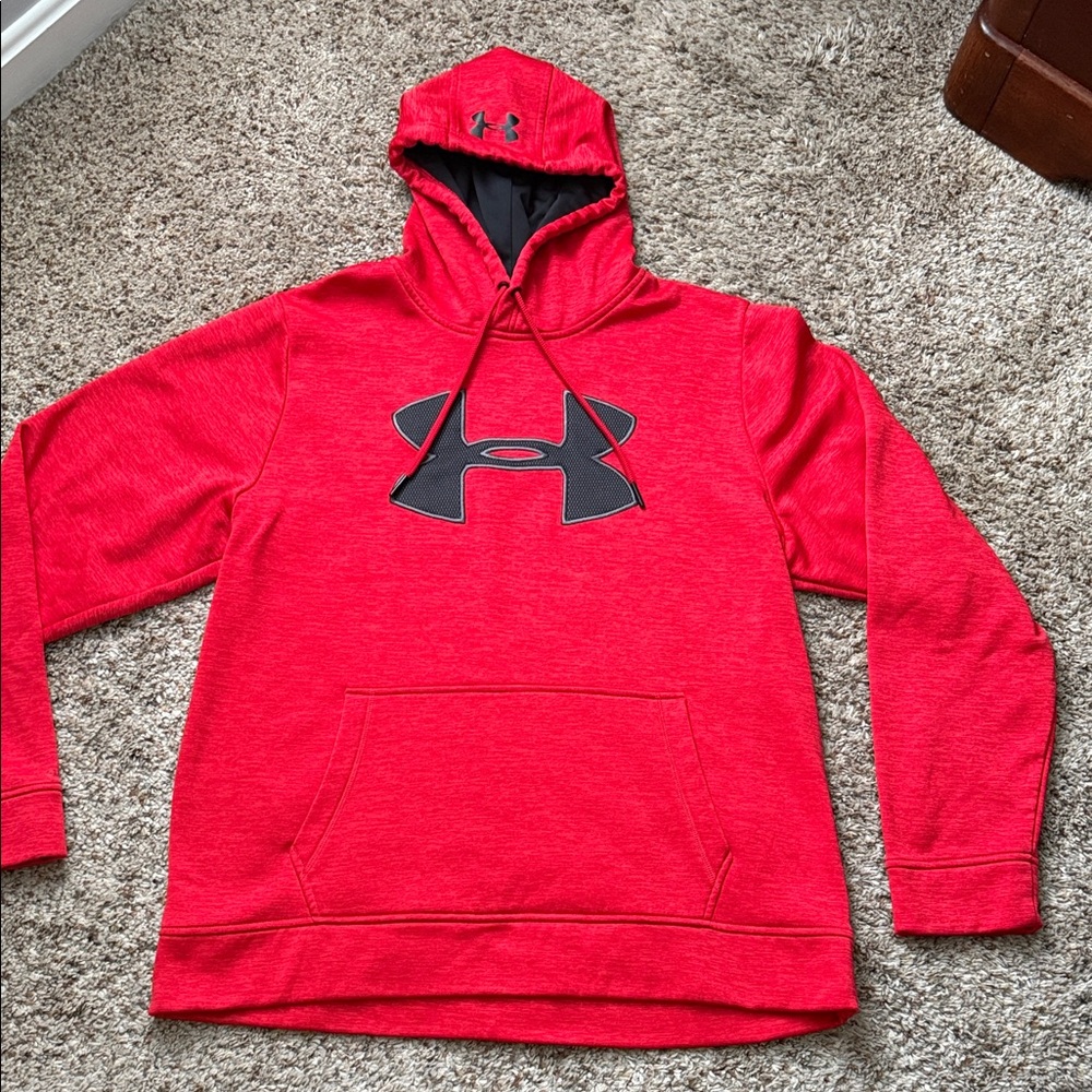 Under Armour Men's Red Pullover Hoodie